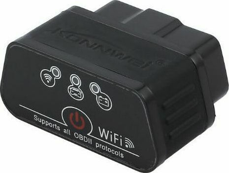 Konnwei KW901 Fahrzeugdiagnosewerkzeug Digital OBD 2 mit Bluetooth Kompatibel mit Android