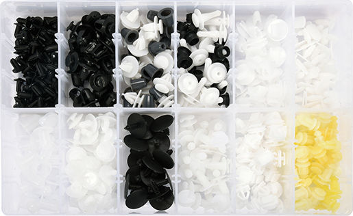 Yato Car Plastic Clips 345 Pieces