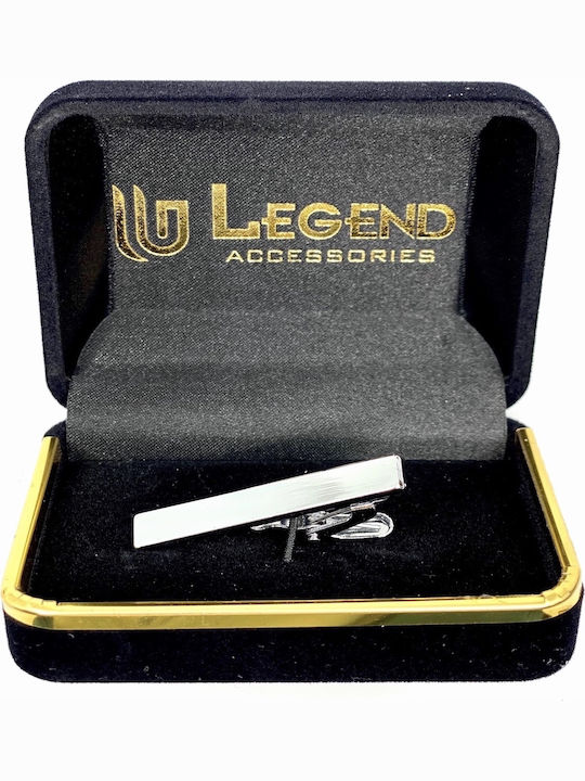Legend Accessories Клип За Вратовръзка Сребрист