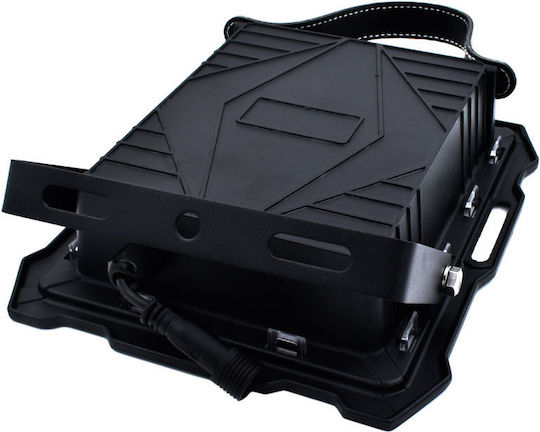 Waterproof Solar LED Floodlight 100W Cold White 6500K with Remote Control IP67