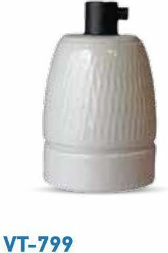 V-TAC VT-799 Socket Extension for E27 White 3795