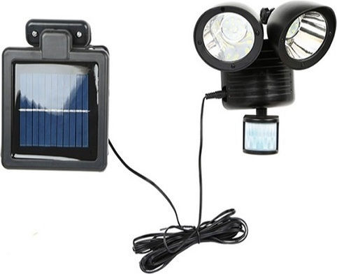 Factory Ηλιακός Προβολέας LED με Αισθητήρα Κίνησης