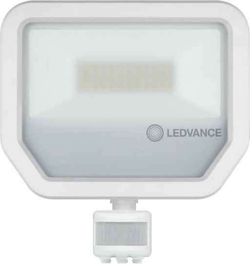 Ledvance FL PFM Waterproof LED Floodlight 50W Warm White 3000K with Motion Sensor IP65