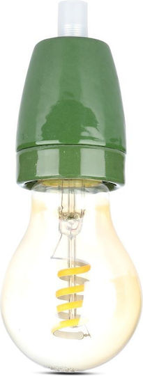 V-TAC VT-799 Ντουί Προέκτασης για Ντουί E27 Πράσινο 3797