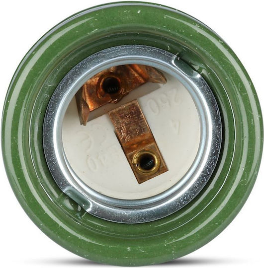 V-TAC VT-799 Ντουί Προέκτασης για Ντουί E27 Πράσινο 3797