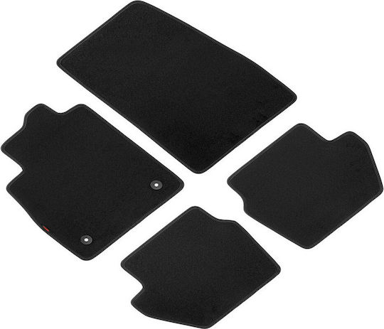 Lampa Set of Front and Rear Mats 4pcs for Ford Puma Black