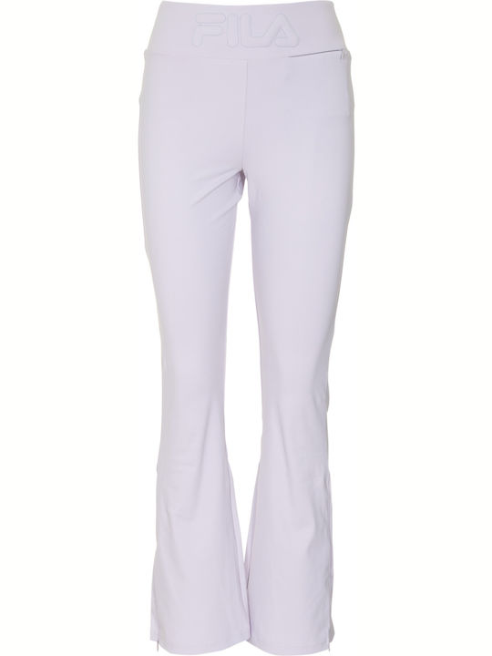 Zoe Training Women's Long High Waist Leggings Gray Melange