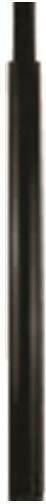 Eurolamp Mounting Post for Lighting Fixtures Black 153-55310
