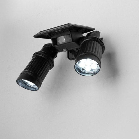 Timeless Tools Solar LED Flutlichter mit Bewegungssensor