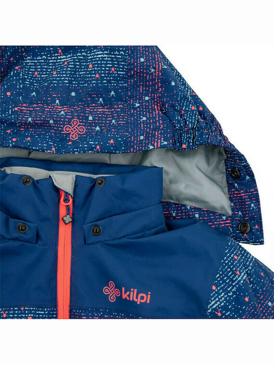 Kids' Sports Jacket Short with Hood Blue Jenova