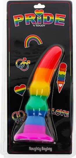 ToyJoy Pride Naughty Boytoy Ρεαλιστικό Dildo με Βεντούζα 18.5cm