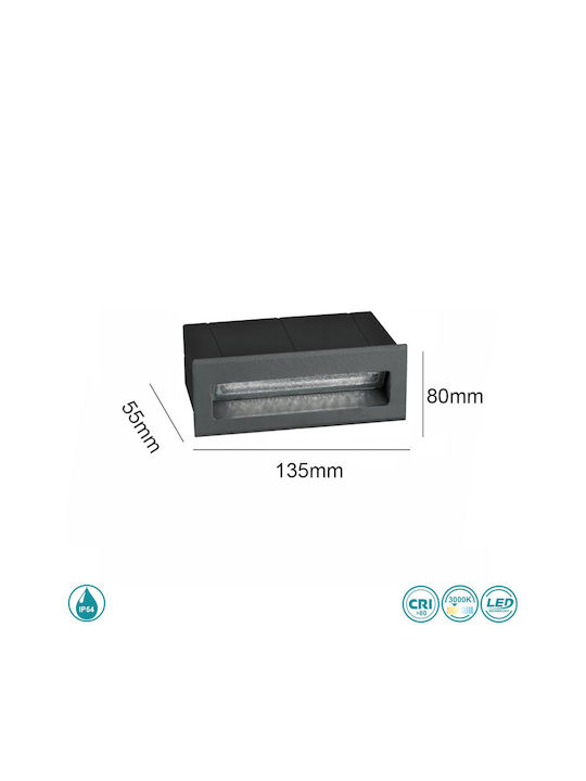 SoleLuce Стенен Външен Плафон LED IP54