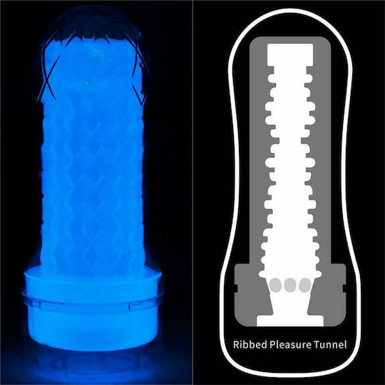 Lovetoy Lumino Ribbed Masturbator LV342035