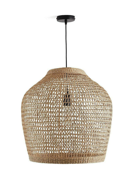 La Redoute Interieurs Rund Lampenschirm Beige mit Durchmesser 50cm