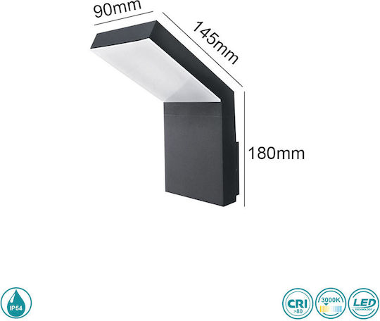 SoleLuce Стенен Външен Плафон LED IP54