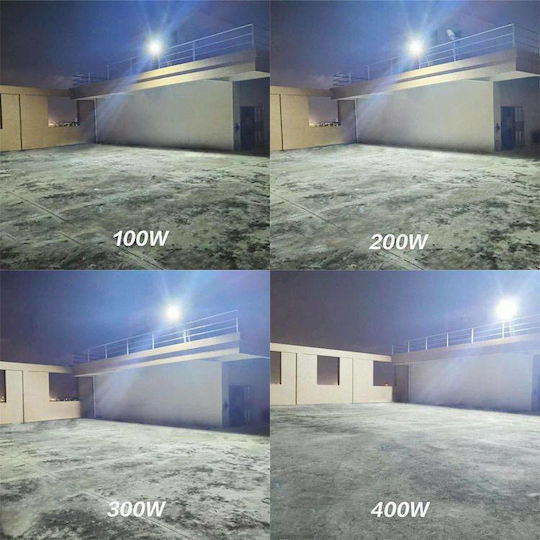 Factory Street Solar Light 300W 2600lm Cold White 6500K with Photocell IP67