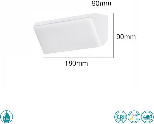 SoleLuce Стенен Външен Плафон LED IP65