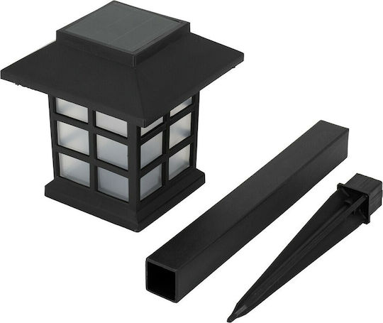 GloboStar Spiked Solar Light Traffic light 1W 50lm Cold White 6000K with Photocell IP65
