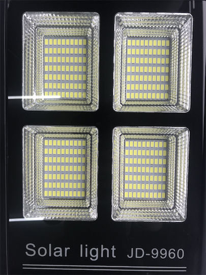 Factory Ηλιακό Φωτιστικό Δρόμου 60W 1400lm Ψυχρό Λευκό 6500K με Φωτοκύτταρο και Τηλεχειριστήριο IP65 55x54x41εκ.