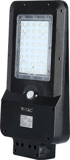 V-TAC Solar Light Road 15W 1600lm Natural White 4000K with Motion Sensor and Photocell IP65