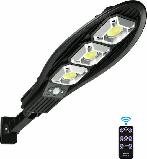 Apollo W778B Ηλιακό Φωτιστικό Δρόμου 60W 1400lm Ψυχρό Λευκό 5200K με Αισθητήρα Κίνησης, Φωτοκύτταρο και Τηλεχειριστήριο IP65