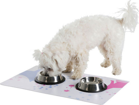Kerbl Plastic Placemats for Dog & Cat with Base 35cm in White Color