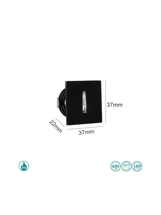 SoleLuce Wandmontiertes Außen-Spotlight LED IP54
