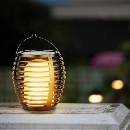 V-TAC Spiked Solar Light Torch 1W 5lm Warm White 3000K with Photocell IP44 10cmx10cmx65cmcm