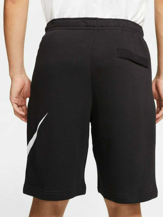 Nike Sportswear Club Αθλητική Ανδρική Βερμούδα Μαύρη