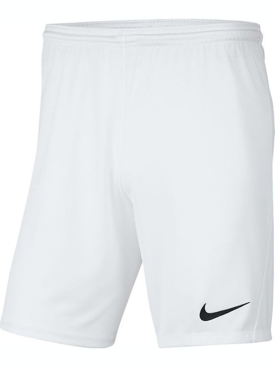 Dry Park III Sports Men's Shorts Dri-Fit White
