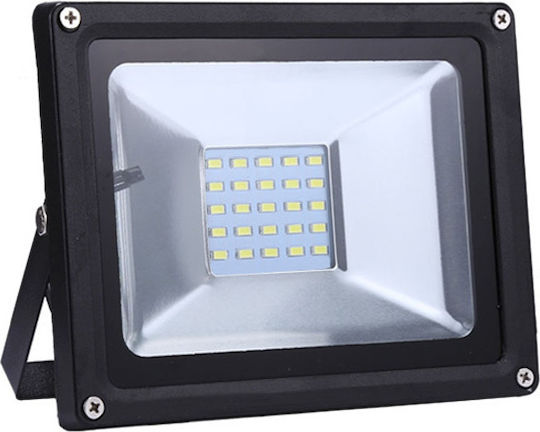 Factory Rezistent la apă Solar Proiector LED 10W Alb Rece 6000K cu Telecomandă IP65