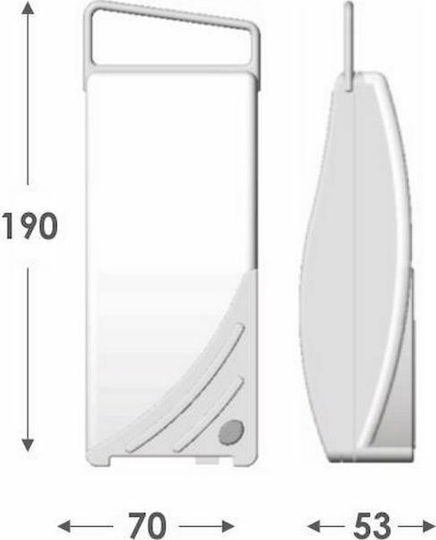 Olympia Electronics Rechargeable LED Night Light with Battery Powered and Photocell GR-60 1pcs