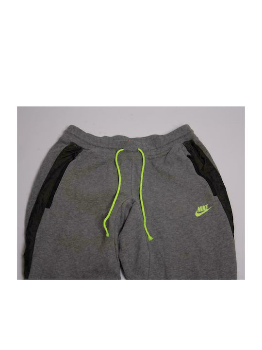 Nike Hybrid Cuff Men's Sweatpants with Rubber Gray