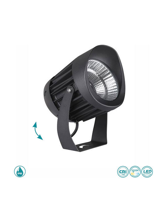 SoleLuce Lamp Projector Outdoor IP65 Black