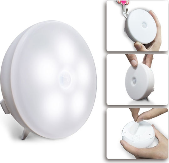 GTM Professional LED Light Spot for Cabinets with Battery Powered A09 3pcs