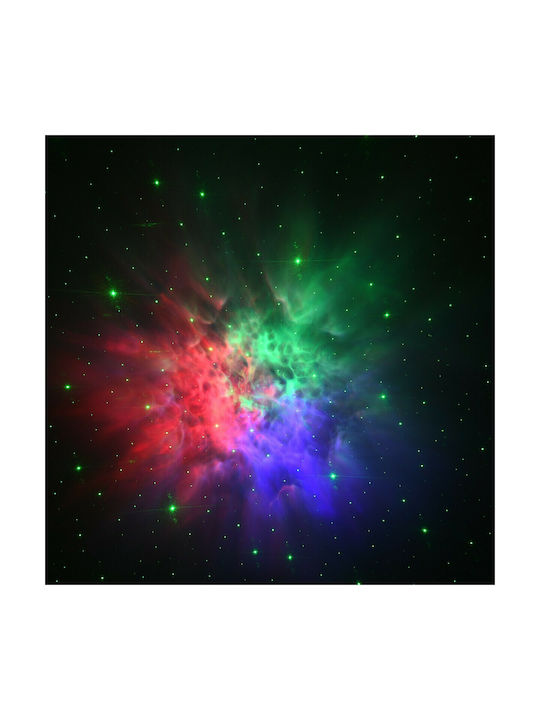 GloboStar Decorative Lighting Laser Night Sky Aurora Galaxy LED RGB Party Light 3x3cm