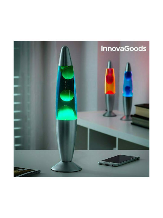 InnovaGoods Διακοσμητικό Φωτιστικό Lava Lamp 8.5x34εκ.
