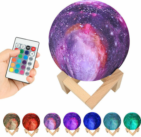 Lampă reîncărcabilă Lustră Decorativă Lumină de Lună Multicolor