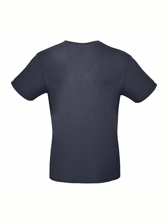 B&C E150 Men's Short Sleeve Promotional T-Shirt Urban Navy