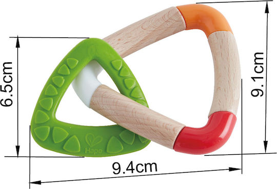 Hape Inel de dentiție din silicon pentru 0 m+