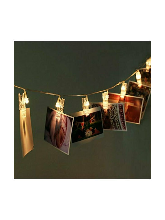 GloBrite Led Peg Fairy Garland Lights Exterior Mărgele 10 bucăți