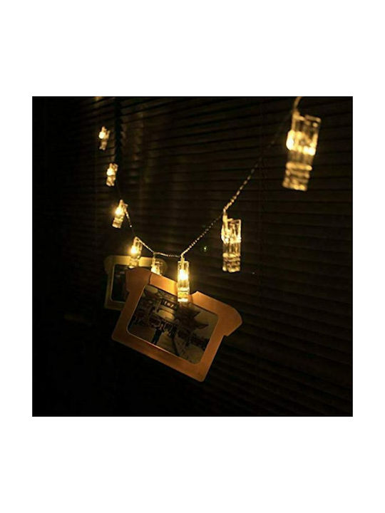GloBrite Led Peg Fairy Garland Lights Exterior Mărgele 10 bucăți
