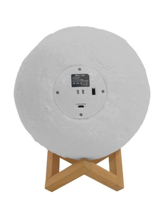 GloboStar Moon Dekorative Lampe Mondlicht Mehrfarbig