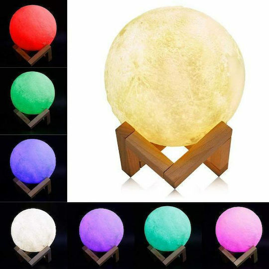 Dekorative Lampe Mondlicht Mehrfarbig