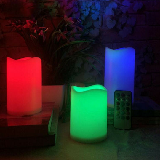 GloboStar Decorative Lamp Wax Polish White 3pcs
