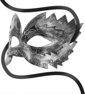 Ohmama Ohmama BDSM Μάσκα Venetian Eyemask Version 1 Silver