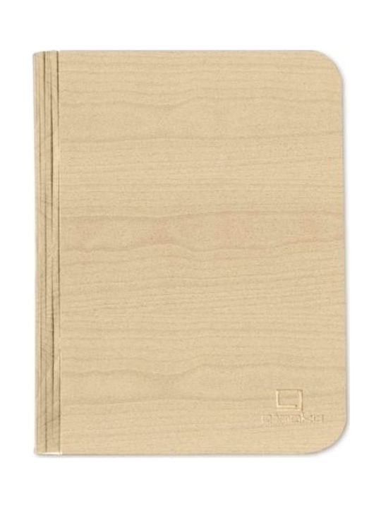 Gingko Smart Book Light Maple Dekorative Lampe Buchen Sie Braun