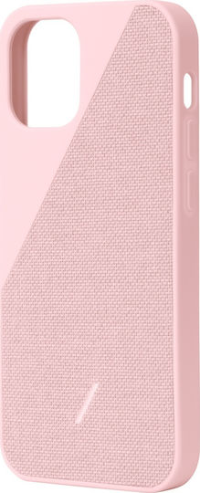 Native Union Clic Canvas Back Cover Υφασμάτινο Rose (iPhone 12 mini)