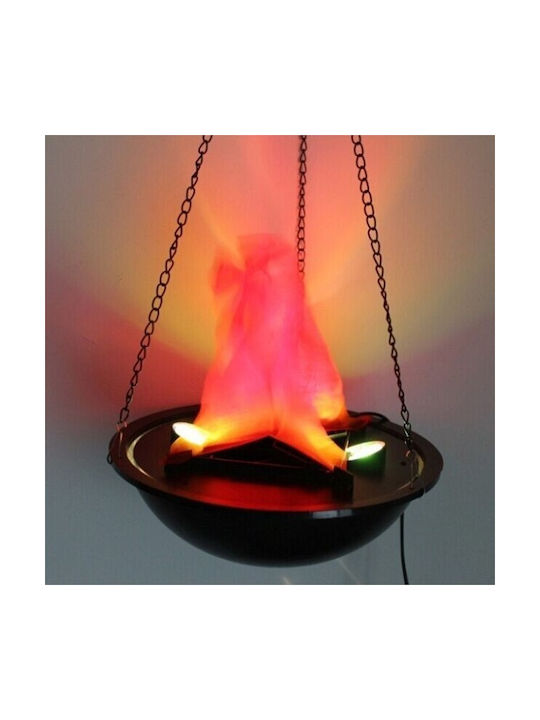 Decorative Lamp Flame Light LED Black