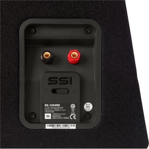 JBL S2-1224SS Subwoofer Αυτοκινήτου 12" 275W RMS με Κούτα
